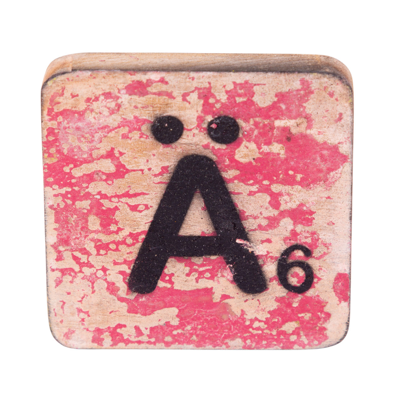Wörterpuzzle - Holztafeln mit Buchstaben, Zeichen, Symbolen