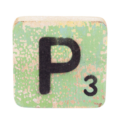 Wörterpuzzle - Holztafeln mit Buchstaben, Zeichen, Symbolen