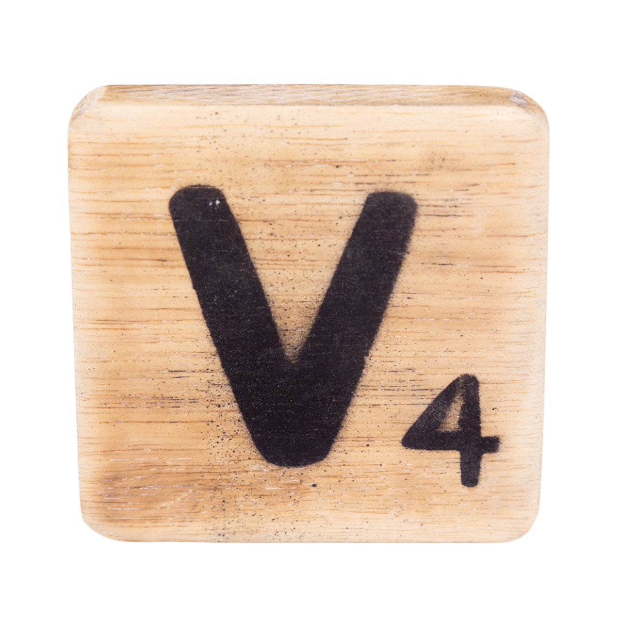Wörterpuzzle - Holztafeln mit Buchstaben, Zeichen, Symbolen