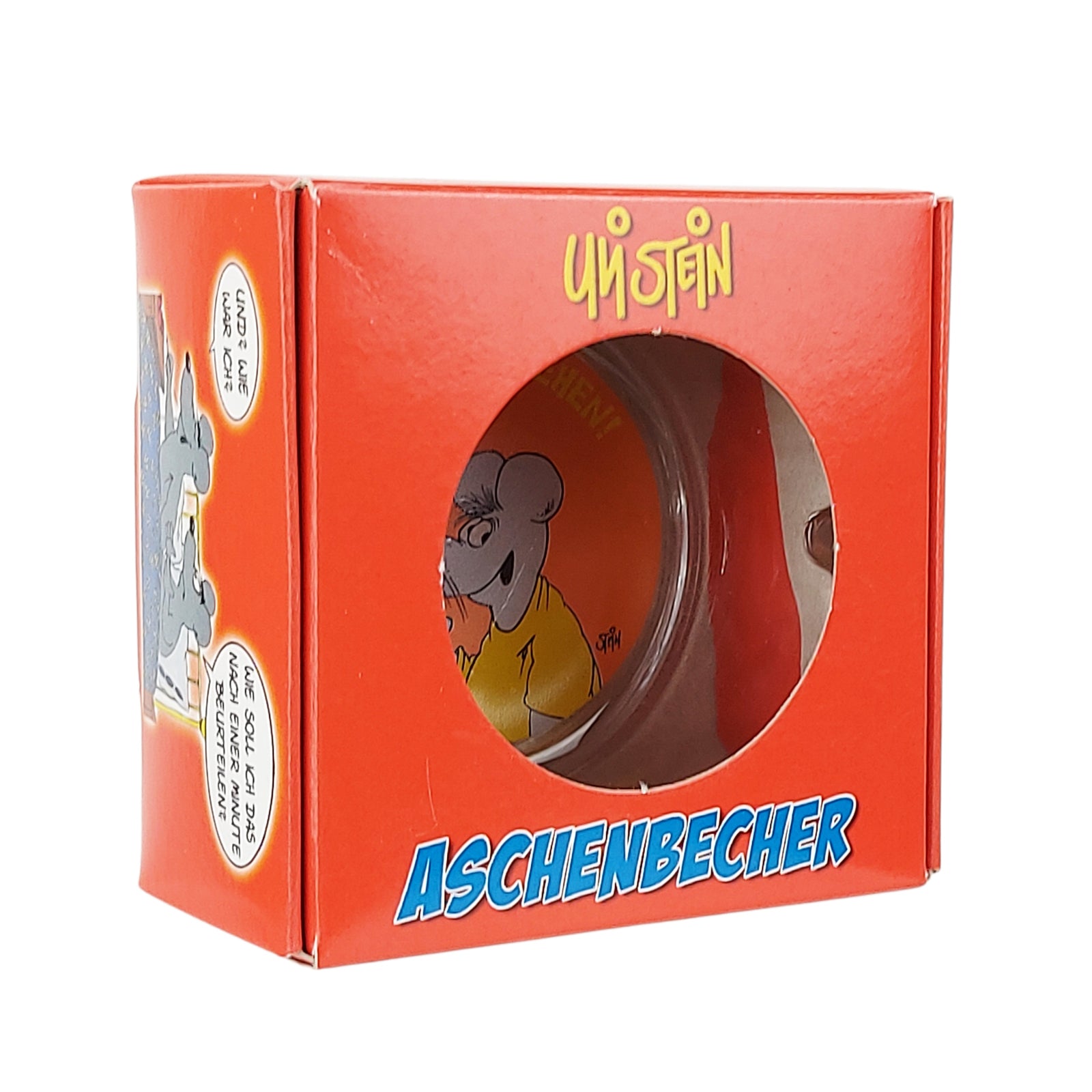 Uli Stein Mini-Aschenbecher "Kann losgehen"