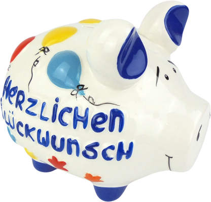 KCG Sparschwein "Herzlichen Glückwunsch"