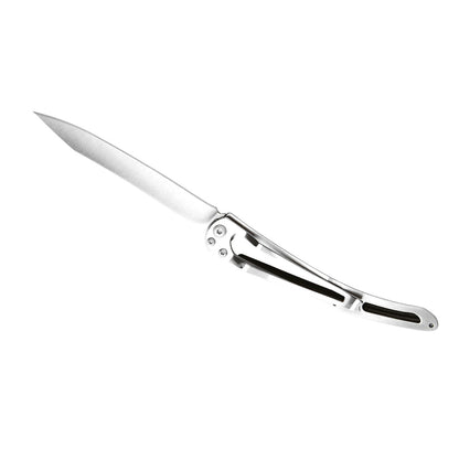 Deejo 37g - Taschenmesser mit Ebenholzgriff - Latino Skull