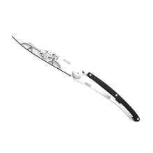 Deejo 37g - Taschenmesser mit Ebenholzgriff - Café Racer