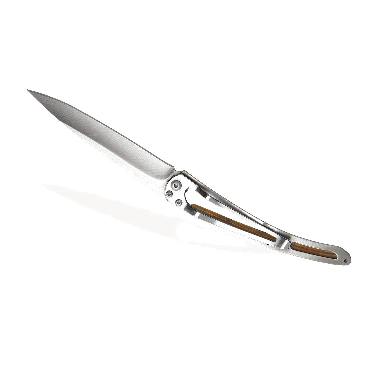 Deejo 37g - Taschenmesser mit Olivenholzgriff - Terra Incognita