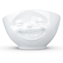 FiftyEight Schale "Lachend", Front, weiß