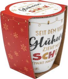 Sheepworld Tasse "Glühwein" Wintermotiv