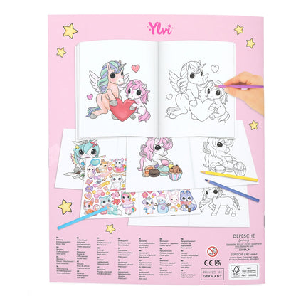 Ylvi Create your Unicorn Malbuch