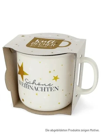 Kultbecher Schöne Weihnachten – Festliche Grüße aus dem Becher