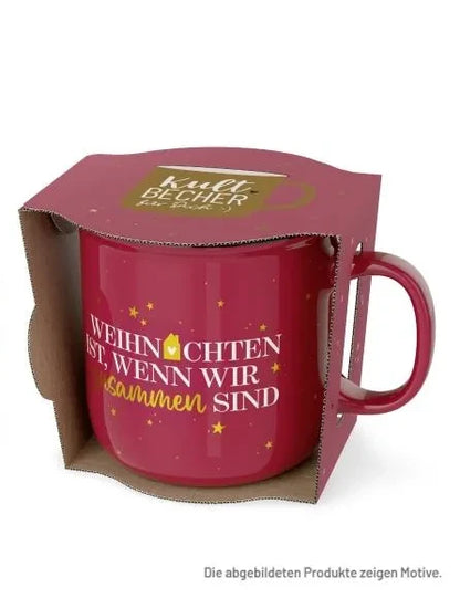 Kultbecher Gemeinsames Weihnachten mit Verpackung