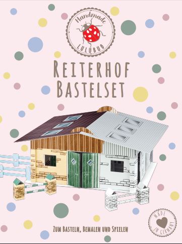 Lulubug Bastelset Reiterhof zum Bemalen
