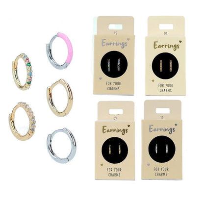 DEPESCHE Ohrringe, kombinierbar mit Charms