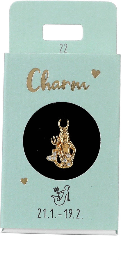 DEPESCHE Charms in kleiner Schachtel, kombinierbar mit Ohrringen