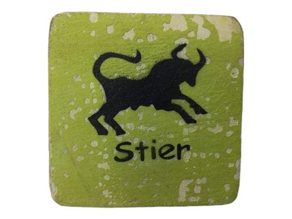 Wörterpuzzle - Holztafeln mit Sternzeichen