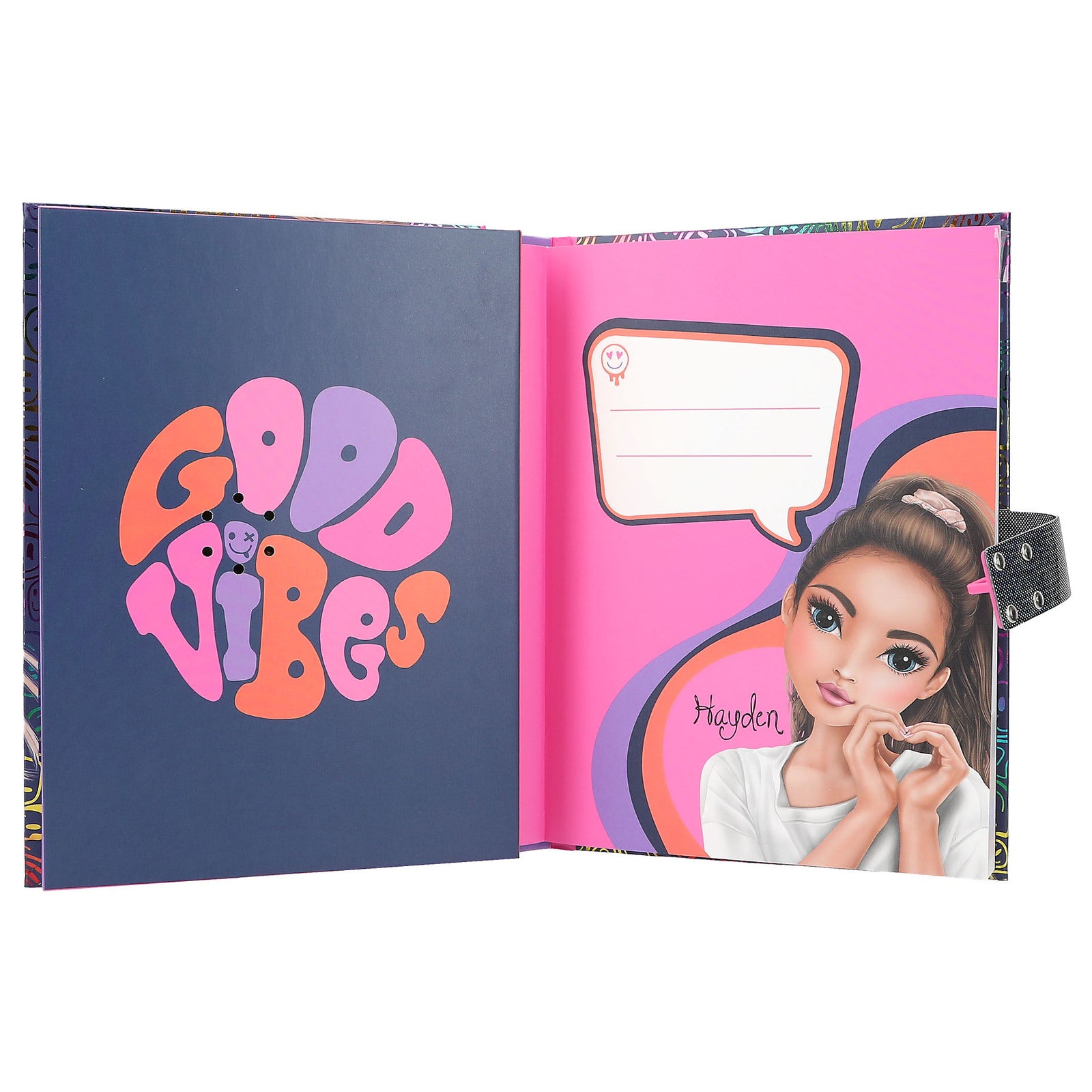 TOPModel Geheimcode Tagebuch mit Sound NIGHT LIGHT