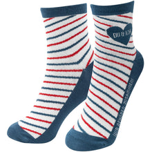Sheepworld Zaubersocken "Du & Ich" Blau