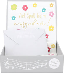 Geschenkbox mit Musik "Glückwünsche"