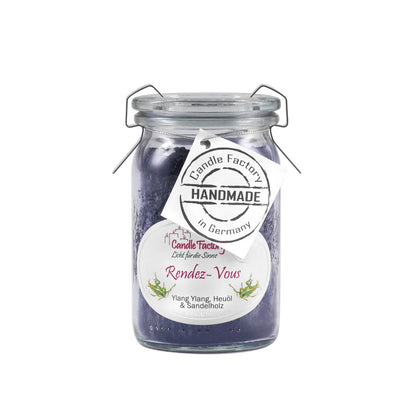 Candle Factory Duftkerze - Rendez-Vous im Weck-Glas