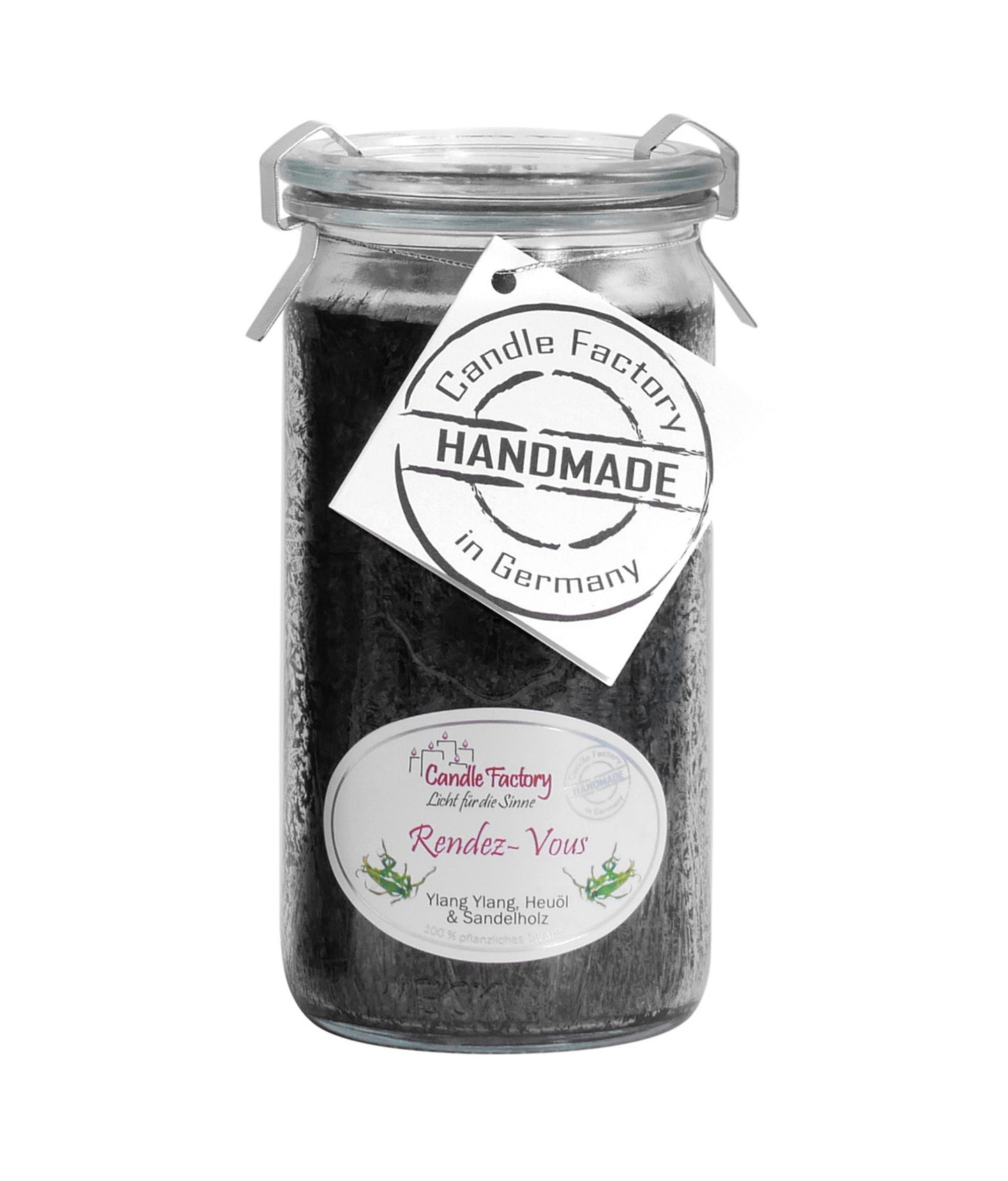 Candle Factory Duftkerze - Rendez-Vous im Weck-Glas