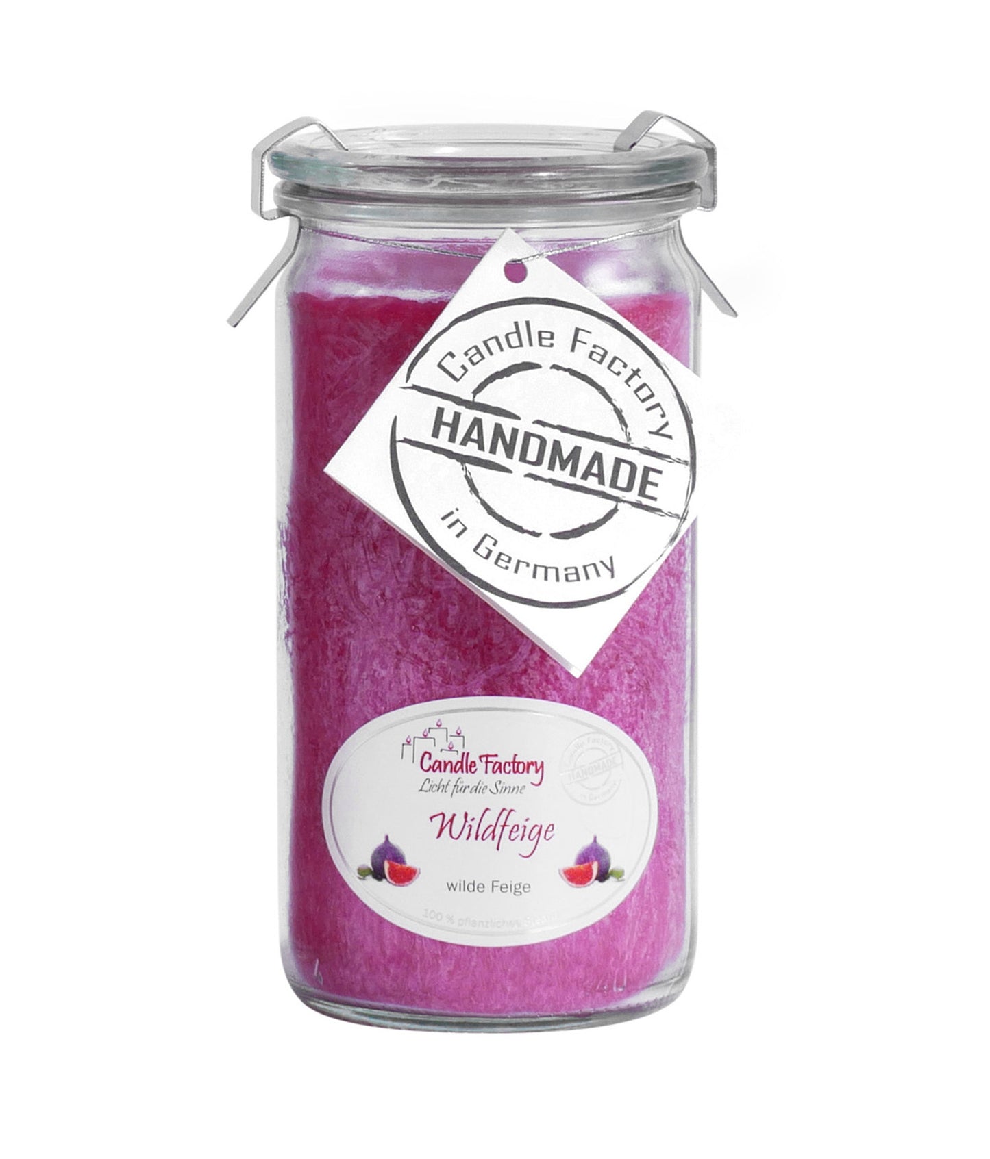Candle Factory Duftkerze - Wildfeige im Weck-Glas