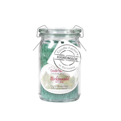 Candle Factory Duftkerze - Birkenwald im Weck-Glas
