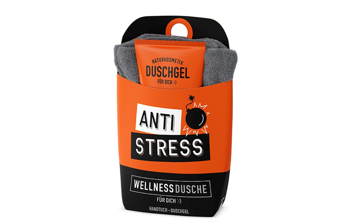 Wellnessdusche Set "Anti Stress" - Manntastisch