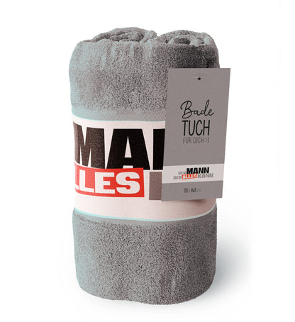 Badetuch "Mann Kann" - Geschenk für Dich - Manntastisch