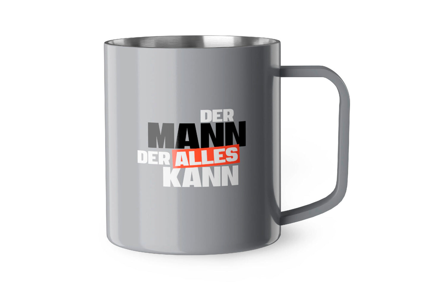 Thermobecher "Mann Kann" - Geschenk für Dich - Manntastisch
