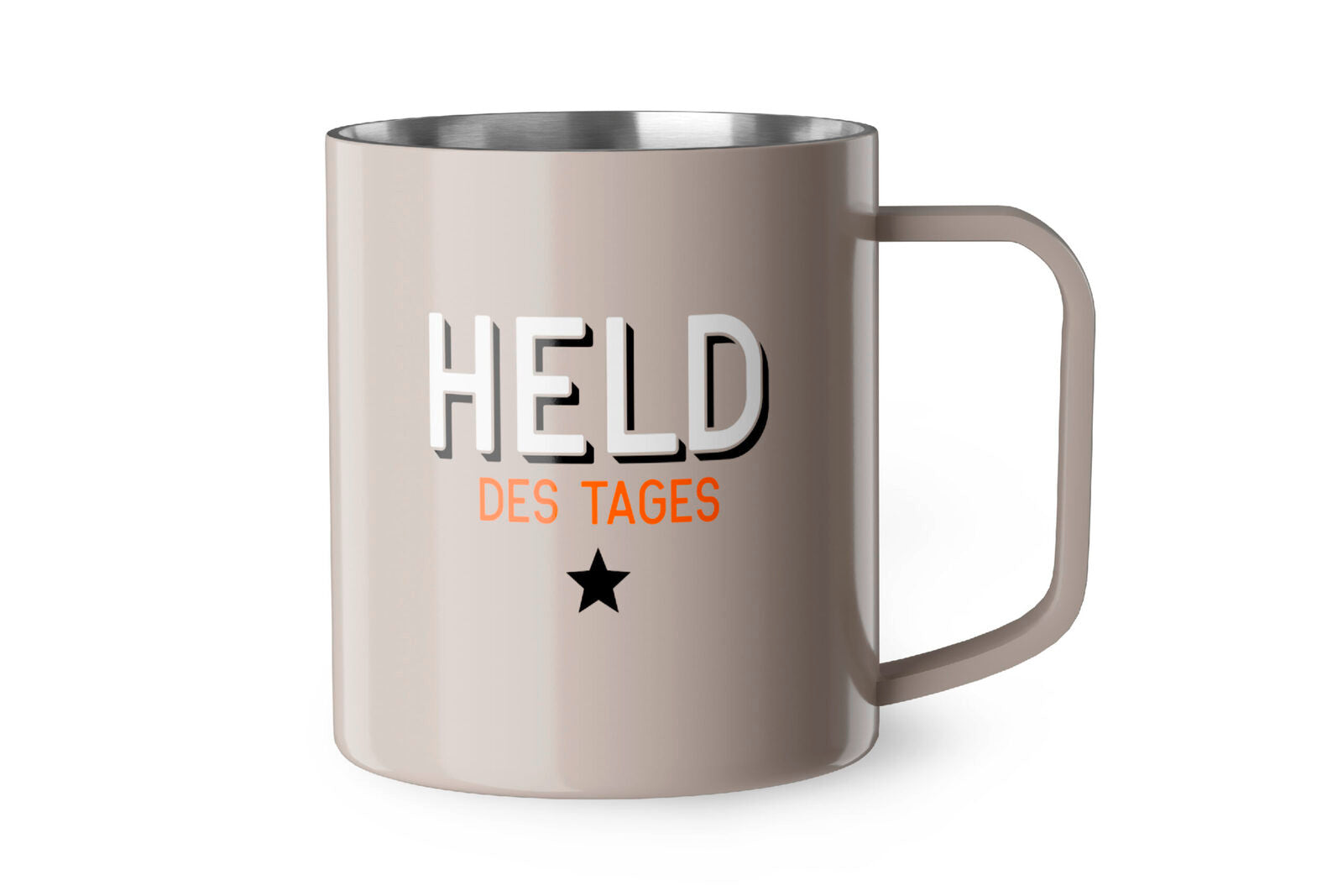 Thermobecher "Held" - Geschenk für Dich - Manntastisch