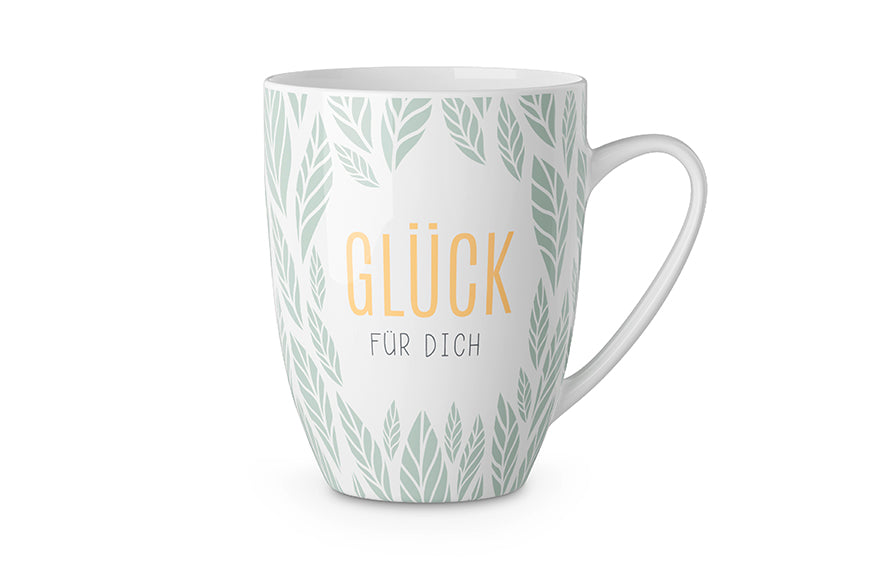 Geschenk für Dich - Becher "Glück für Dich" - Relax