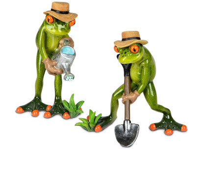 Formano Frosch Gärtner, hellgrün - Froschhausen