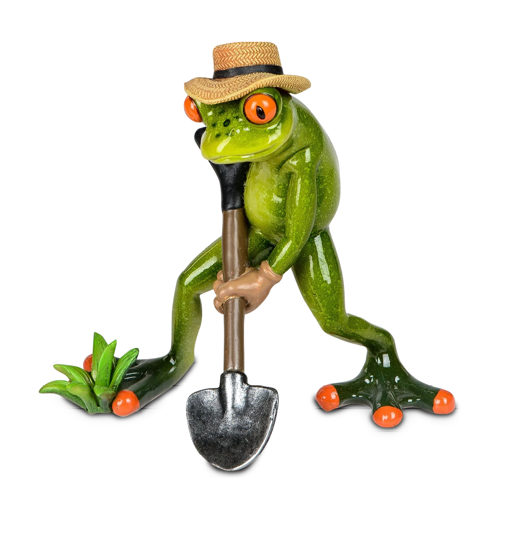 Formano Frosch Gärtner, hellgrün - Froschhausen