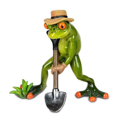 Formano Frosch Gärtner, hellgrün - Froschhausen
