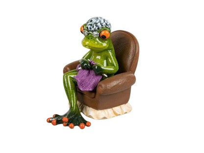 Froschhausen - Frosch Oma+Opa, hellgrün, sortiert