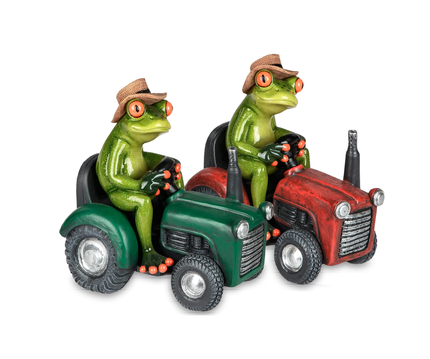 Formano Frosch auf Traktor, hellgrün - Froschhausen