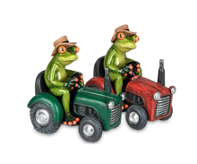 Formano Frosch auf Traktor, hellgrün - Froschhausen