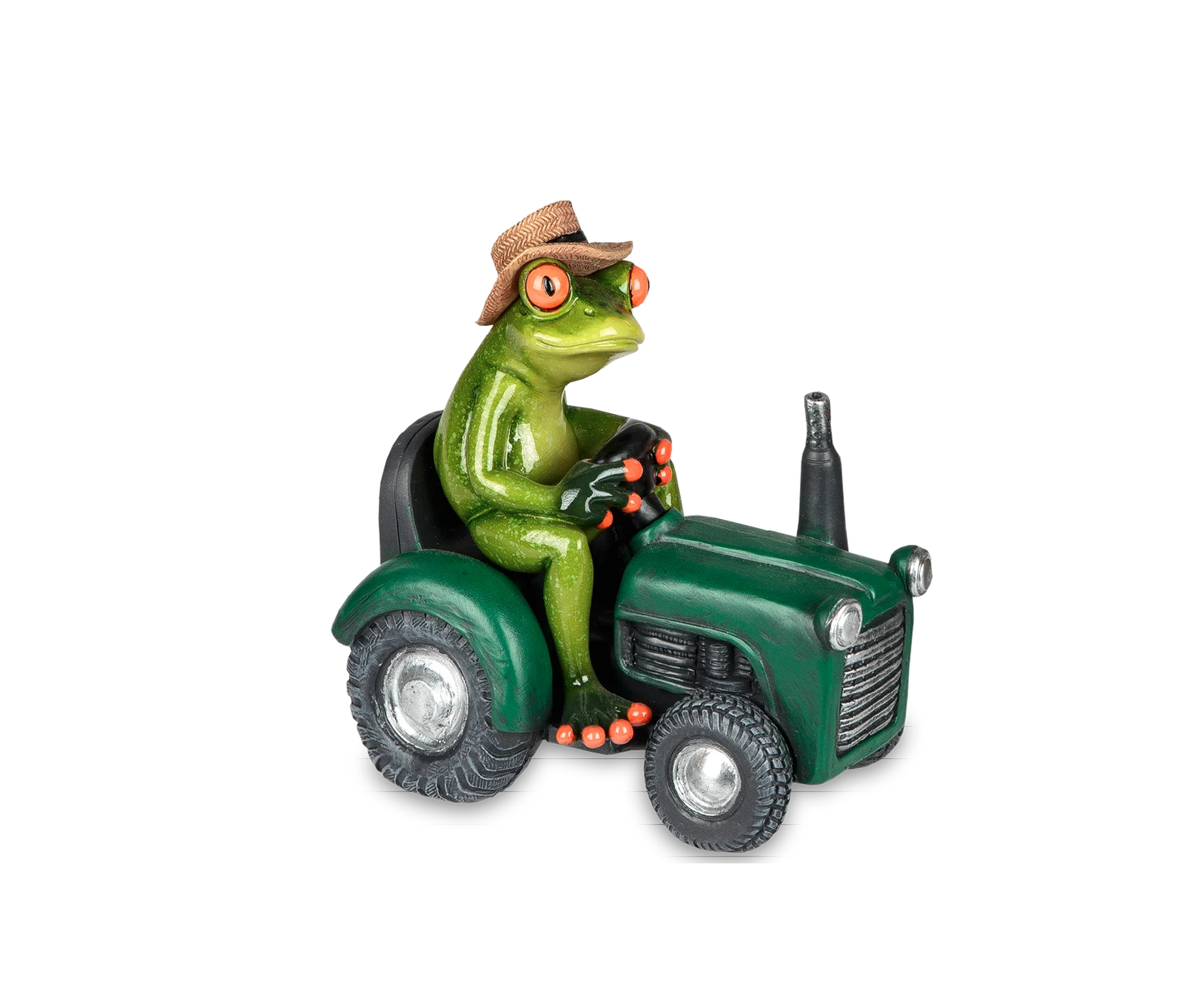 Formano Frosch auf Traktor, hellgrün - Froschhausen