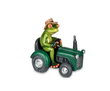 Formano Frosch auf Traktor, hellgrün - Froschhausen