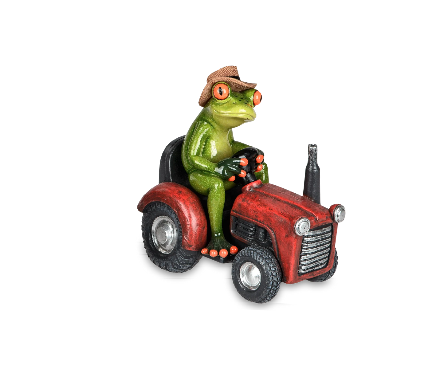 Formano Frosch auf Traktor, hellgrün - Froschhausen