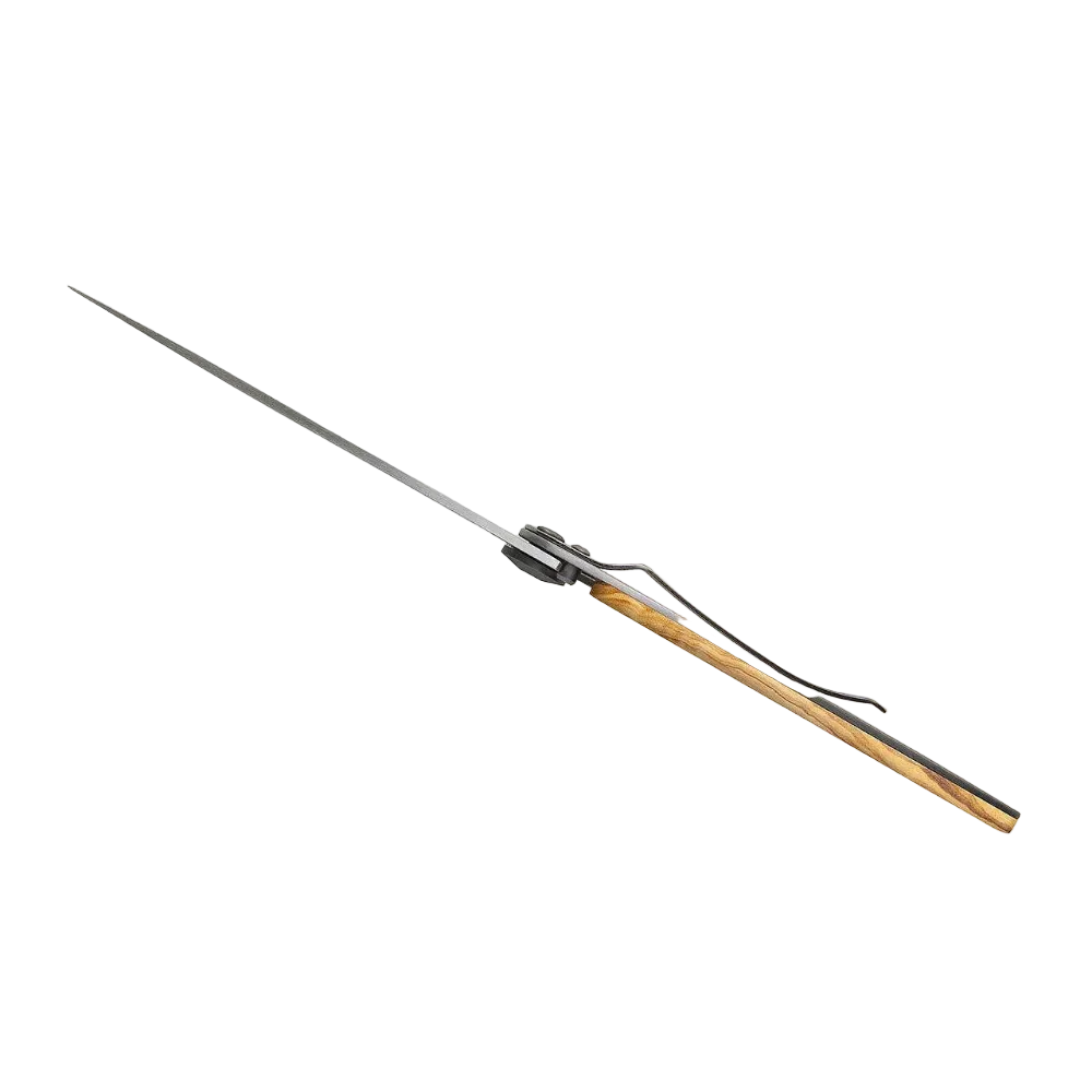 Deejo 37g - Taschenmesser mit Olivenholzgriff - Mountainbike