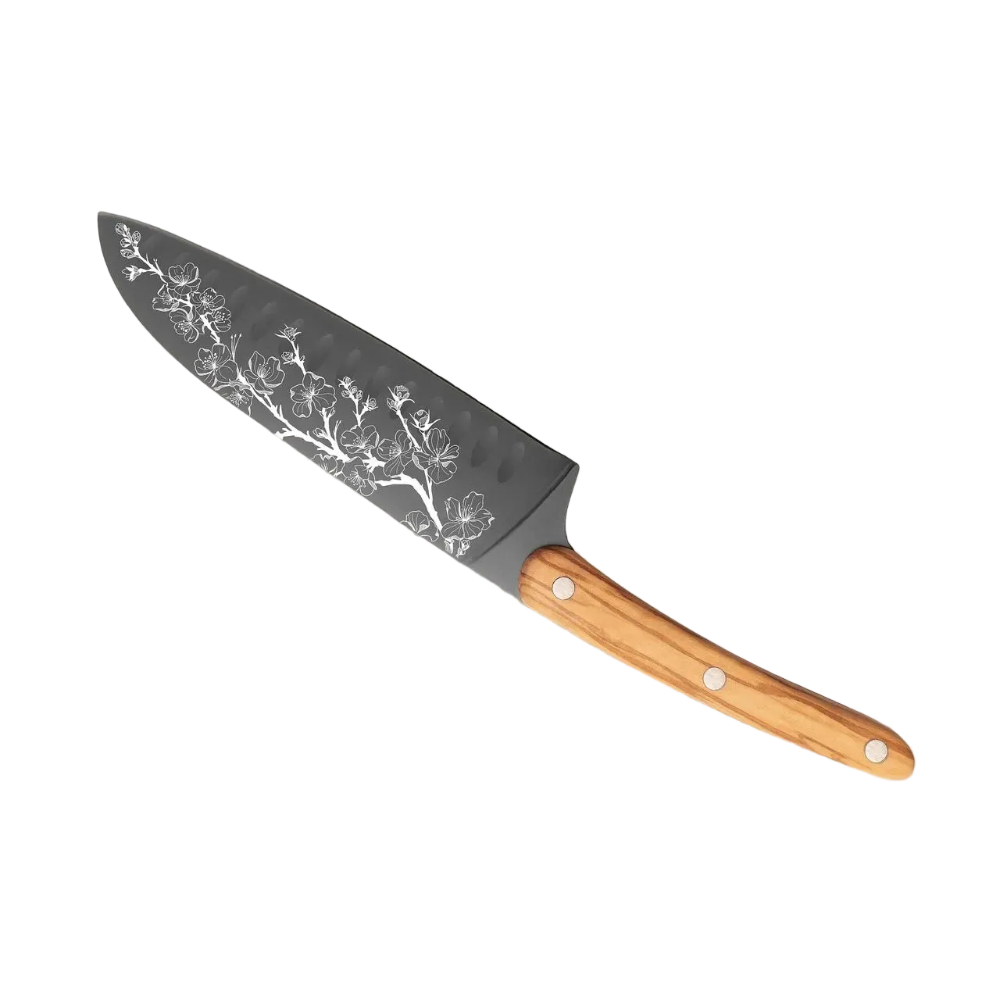 Deejo Sankaimesser Olivenholz, Sakura