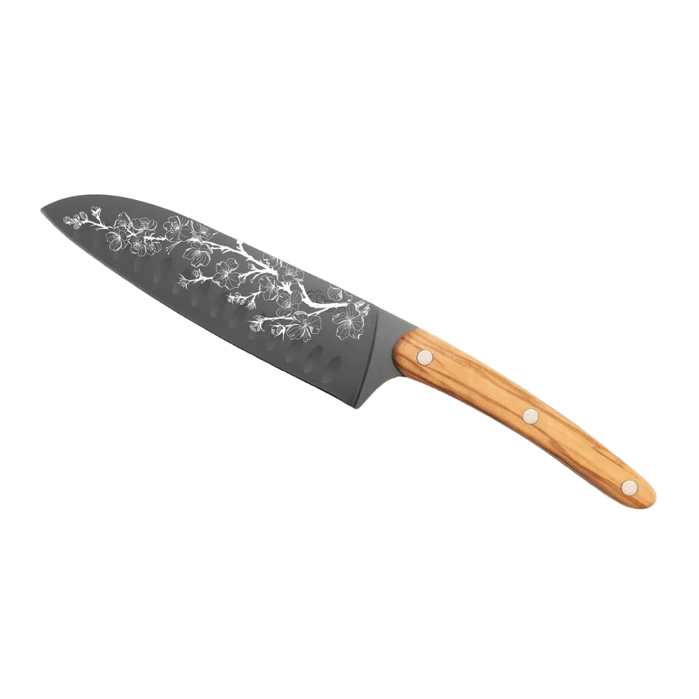 Deejo Sankaimesser Olivenholz, Sakura
