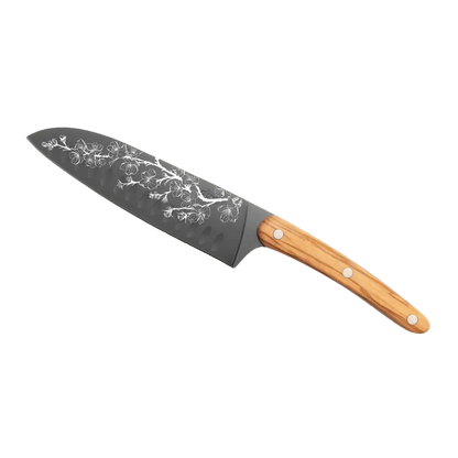 Deejo Sankaimesser Olivenholz, Sakura