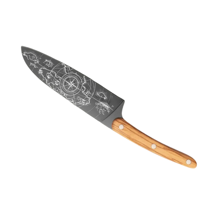 Deejo Sankaimesser Olivenholz, Saporem Mundi