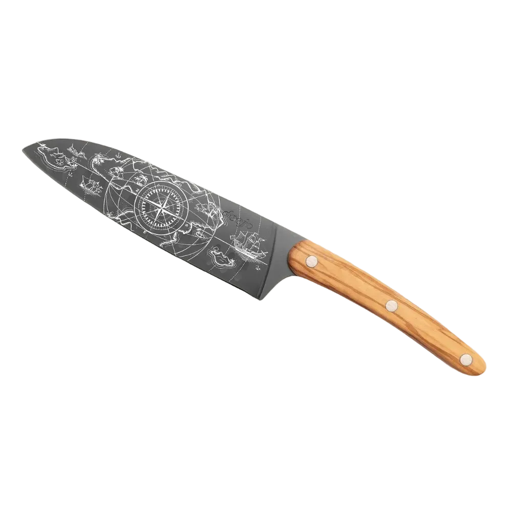 Deejo Sankaimesser Olivenholz, Saporem Mundi
