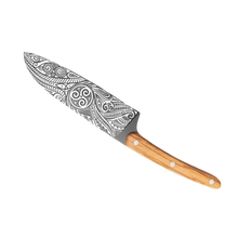 Deejo Sankaimesser Olivenholz, Triskell