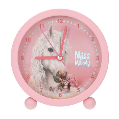 Miss Melody Wecker mit Pferdemotiv Rosa