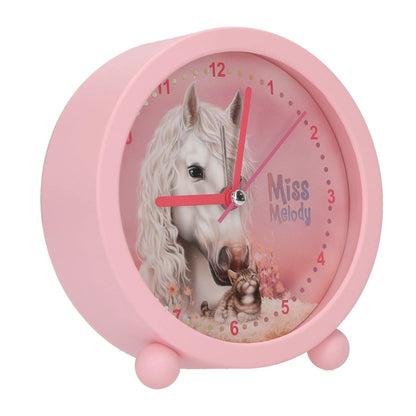 Miss Melody Wecker mit Pferdemotiv Rosa