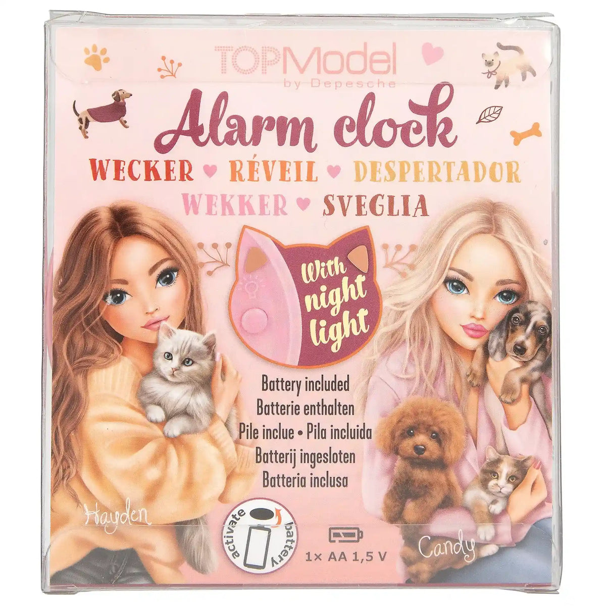 TOPModel Wecker FUR EVER FRIENDS Rosa Verpackung