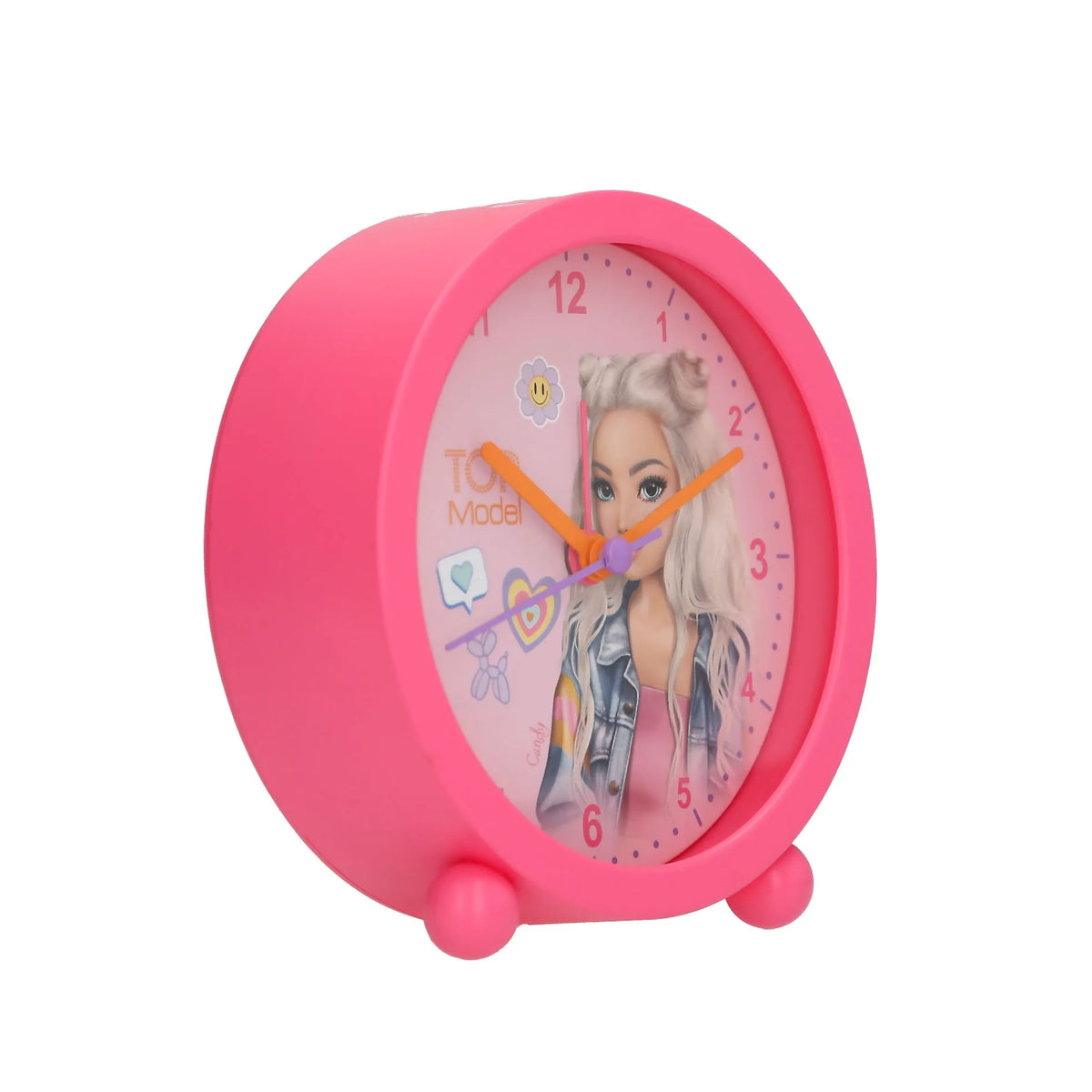 TOPModel Wecker mit Modelmotiv Pink