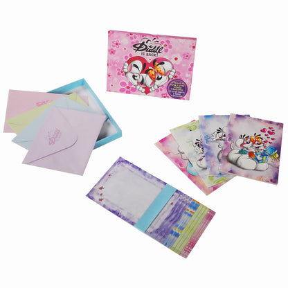 Diddl Briefpapier-Set, Übersicht vom Inhalt